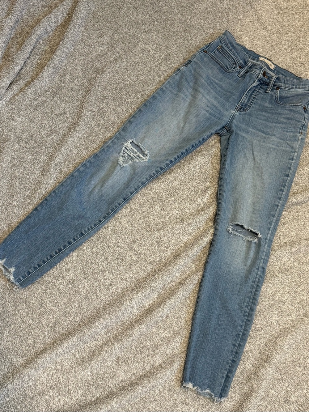 Madewell high rise skinny jeans